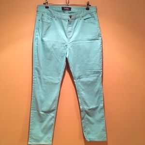 Boden Cambridge ankle skimmer light aqua
